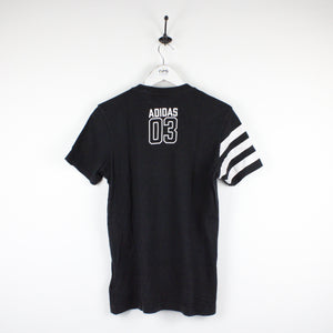 ADIDAS T-Shirt Black | XS