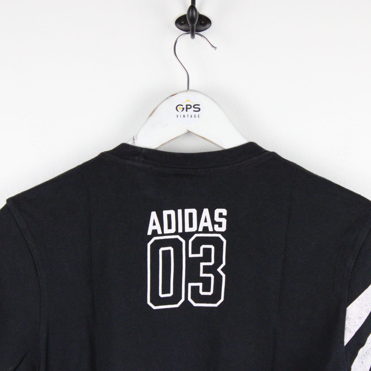 ADIDAS T-Shirt Black | XS