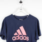 ADIDAS T-Shirt | Navy Blue | Large