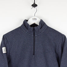 Load image into Gallery viewer, LACOSTE 1/4 Zip Sweatshirt Navy Blue | XS
