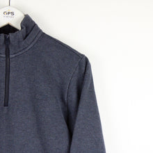 Load image into Gallery viewer, LACOSTE 1/4 Zip Sweatshirt Navy Blue | XS

