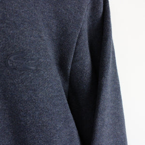 LACOSTE 1/4 Zip Sweatshirt Navy Blue | XS