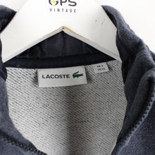 Load image into Gallery viewer, LACOSTE 1/4 Zip Sweatshirt Navy Blue | XS
