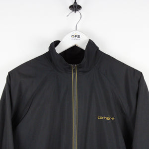 CARHARTT Track Top Jacket Black | Medium
