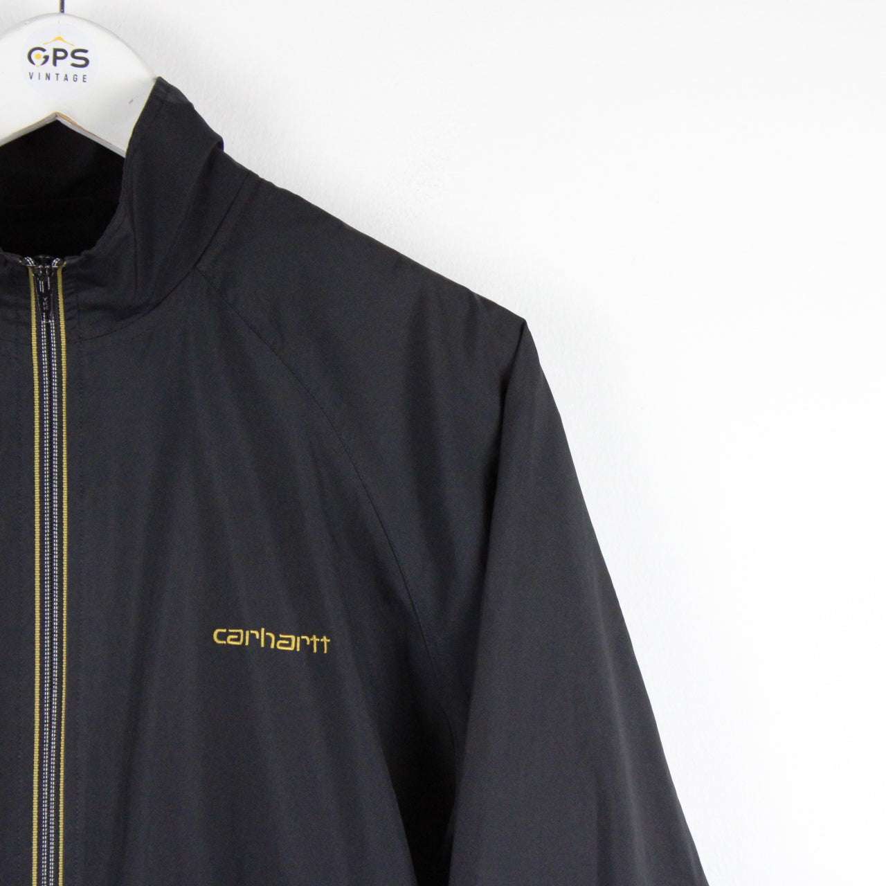 CARHARTT Track Top Jacket Black | Medium