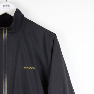 CARHARTT Track Top Jacket Black | Medium