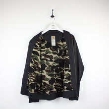 Load image into Gallery viewer, CARHARTT Track Top Jacket Black | Medium

