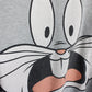 Vintage 90's LOONEY TUNES Sweatshirt Grey | Medium