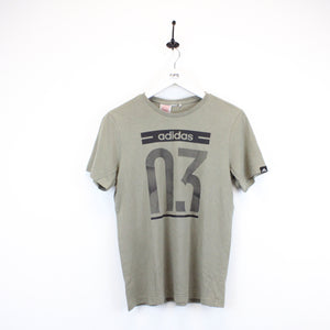 ADIDAS T-Shirt Green | XS