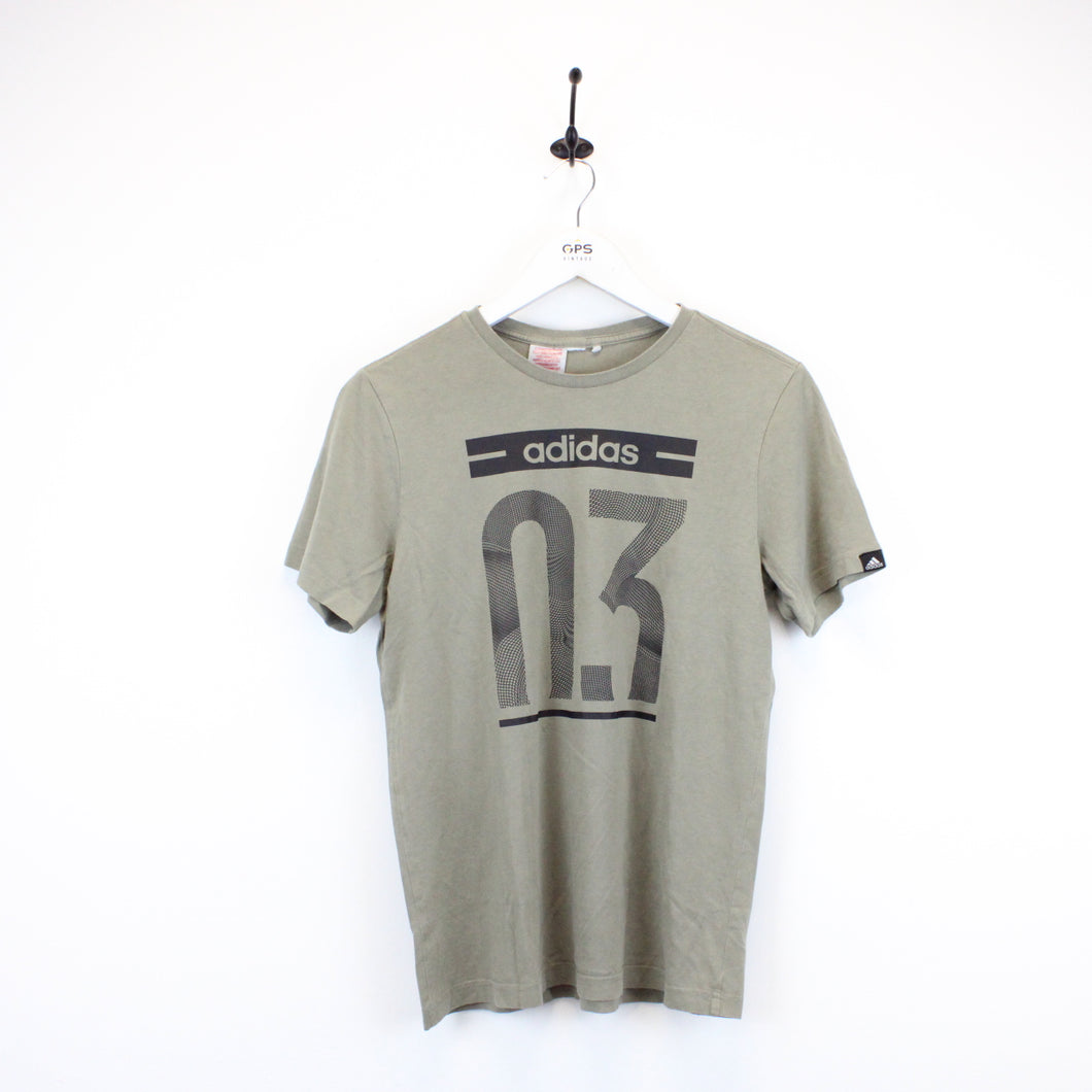 ADIDAS T-Shirt Green | XS