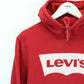 LEVIS Hoodie Red | Small