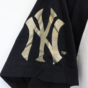 Womens MAJESTIC New York YANKEES T-Shirt White | Medium