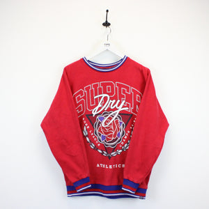 Womens SUPERDRY Sweatshirt Red | Small