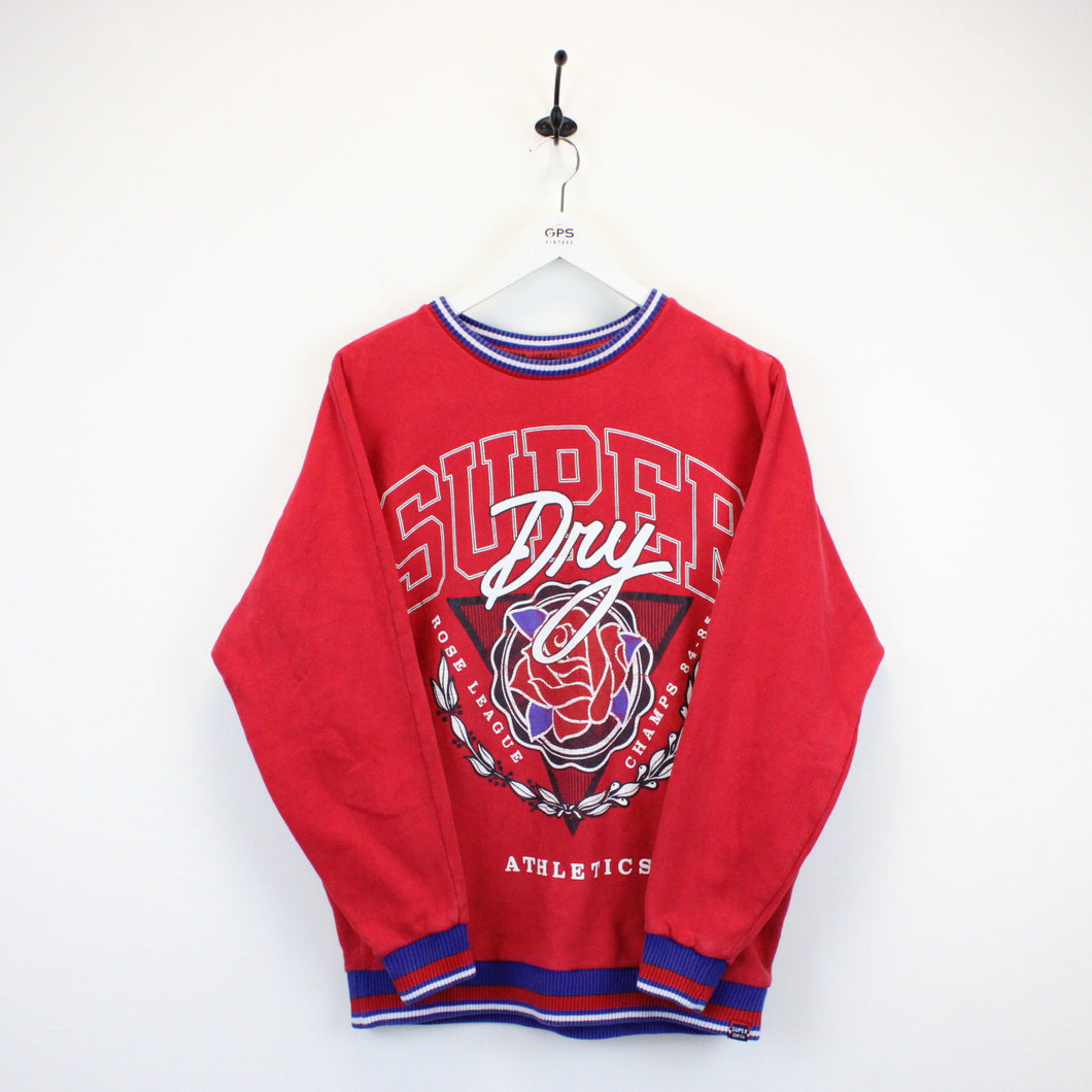 Womens SUPERDRY Sweatshirt Red | Small
