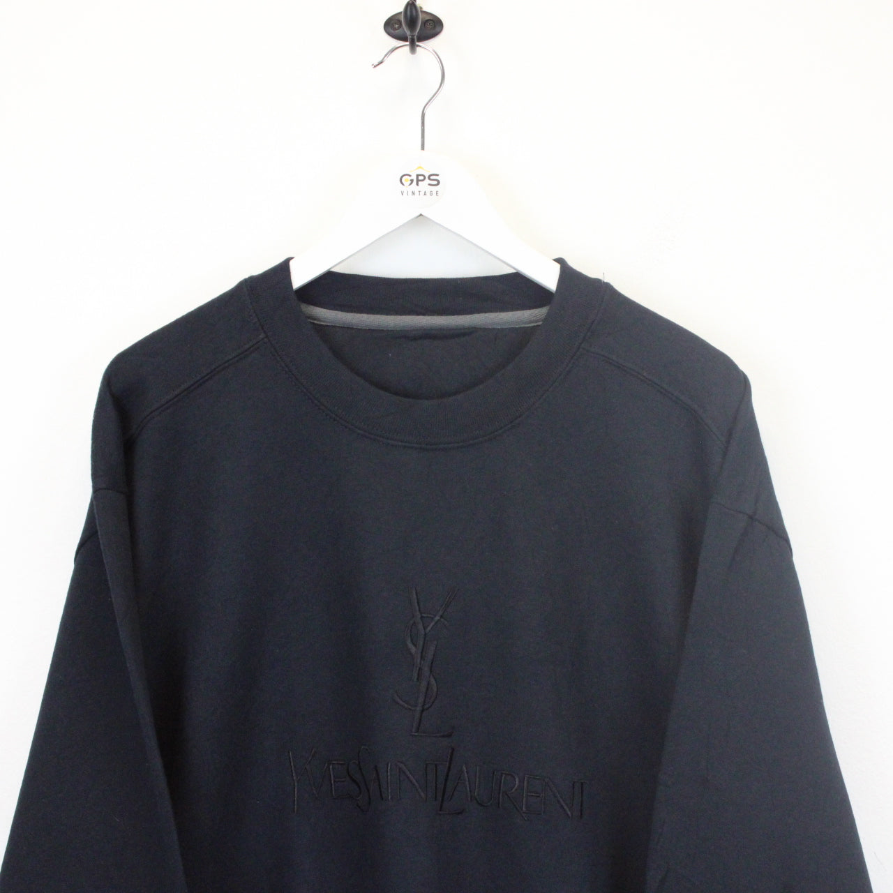 YSL Sweatshirt Black | Large