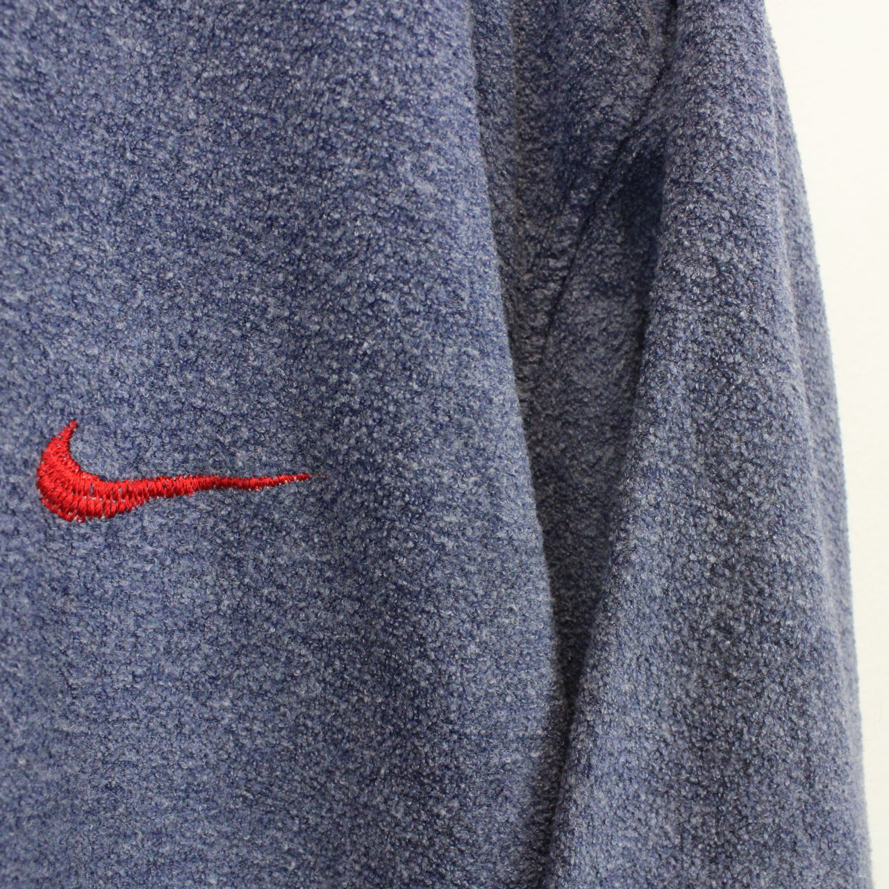 Nike 1/4 Zip Fleece Blue | Large