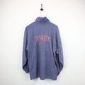Nike 1/4 Zip Fleece Blue | Large