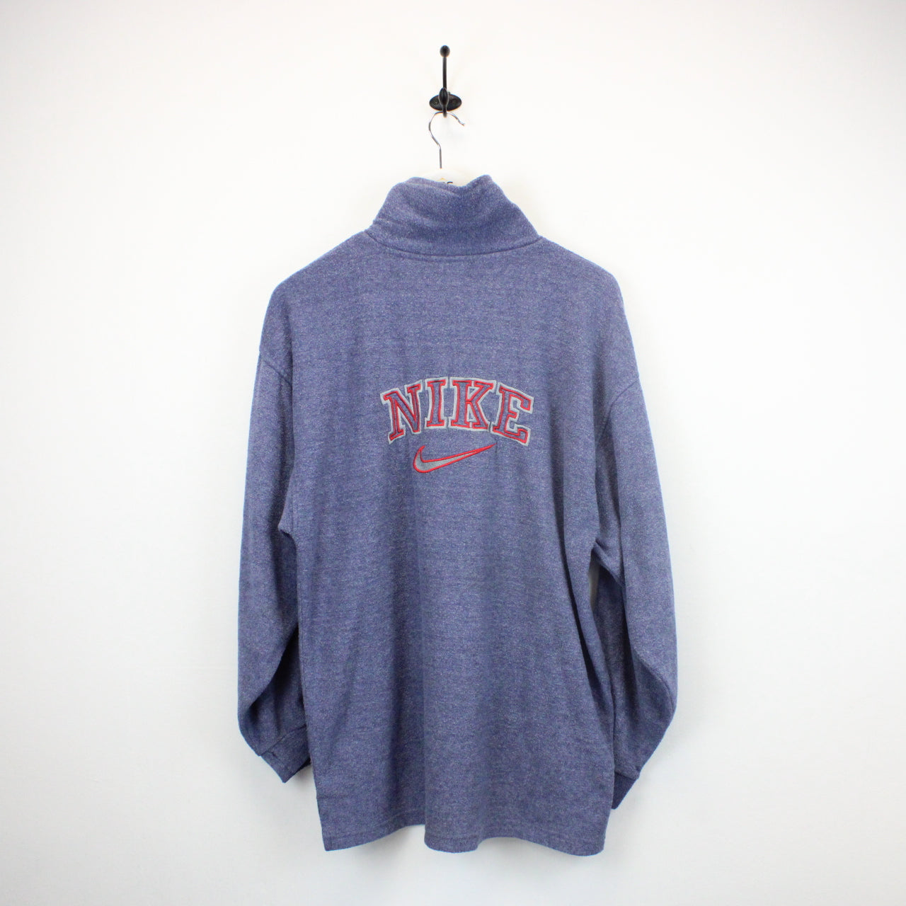 Nike 1/4 Zip Fleece Blue | Large