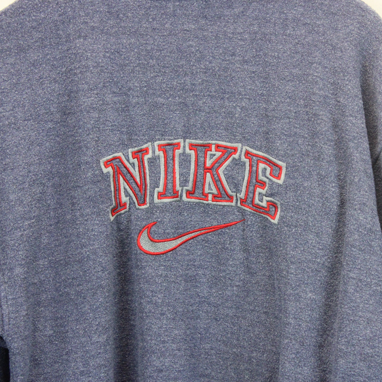 Nike 1/4 Zip Fleece Blue | Large