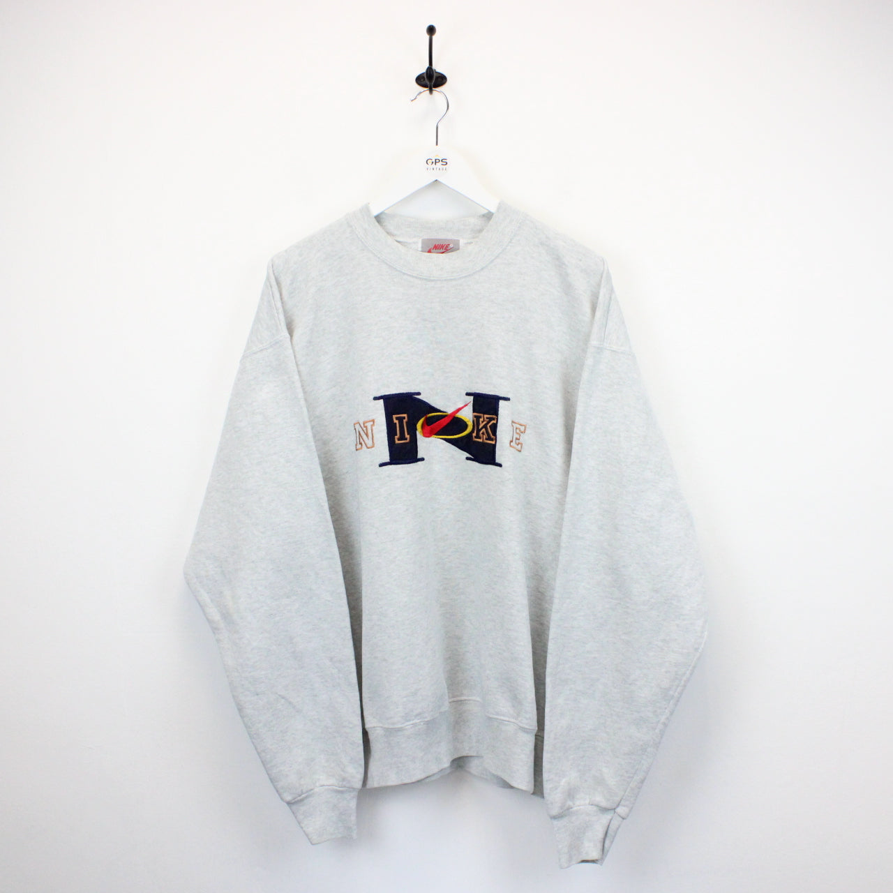 NIKE 90s Sweatshirt Grey | XL