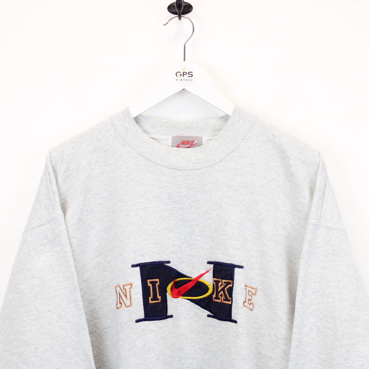 NIKE 90s Sweatshirt Grey | XL
