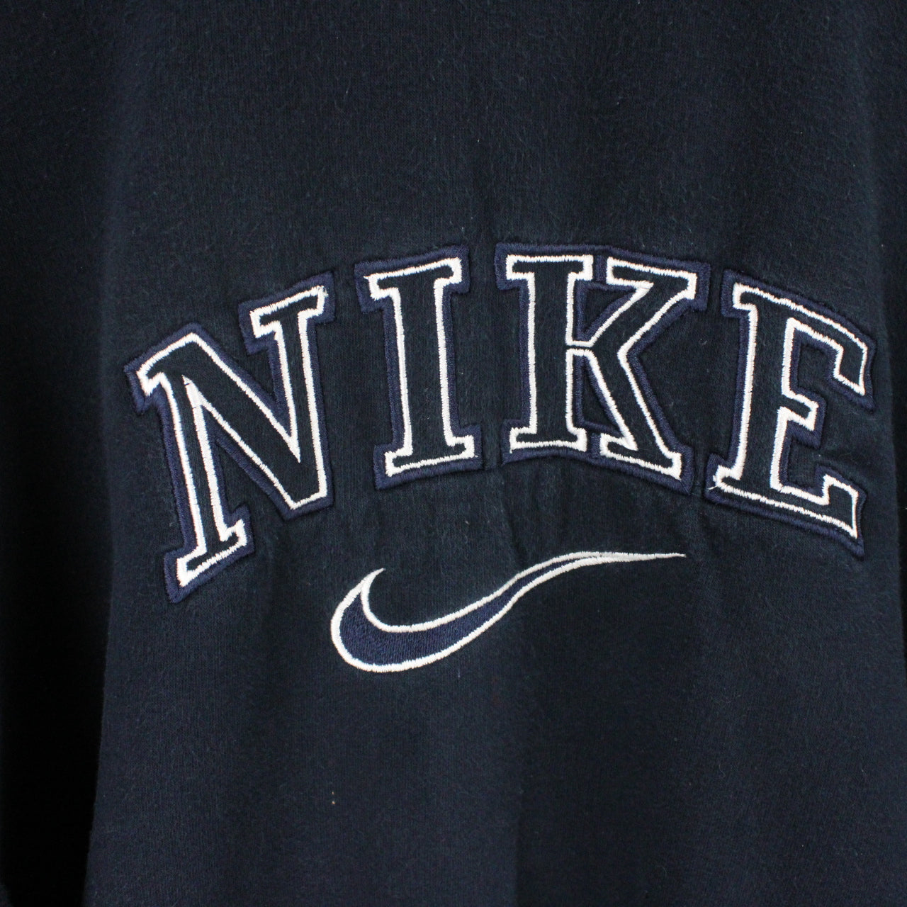 Mens NIKE 90s Sweatshirt Navy Blue | XXL