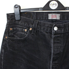 Load image into Gallery viewer, LEVIS 501 Jeans Black Charcoal | W36 L34
