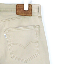 Load image into Gallery viewer, Mens LEVIS 512 Jeans Beige | W33 L30
