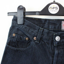 Load image into Gallery viewer, Womens LEVIS 501 Jeans Black | W26 L30
