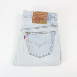 Womens LEVIS 501 90s Jeans Light Blue | W32 L34