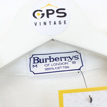 Load image into Gallery viewer, BURBERRYS 90s Polo Shirt White | Medium
