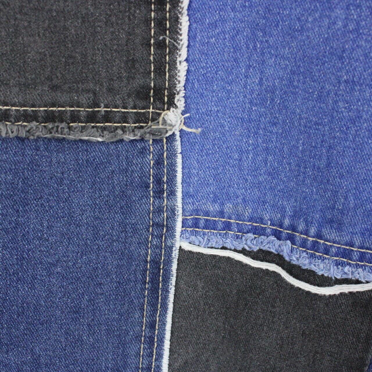 Womens Patchwork Jeans Multicolour | W29 L30