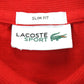 LACOSTE Polo Shirt Red | XL