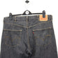LEVIS 501 Jeans Grey Charcoal | W38 L30