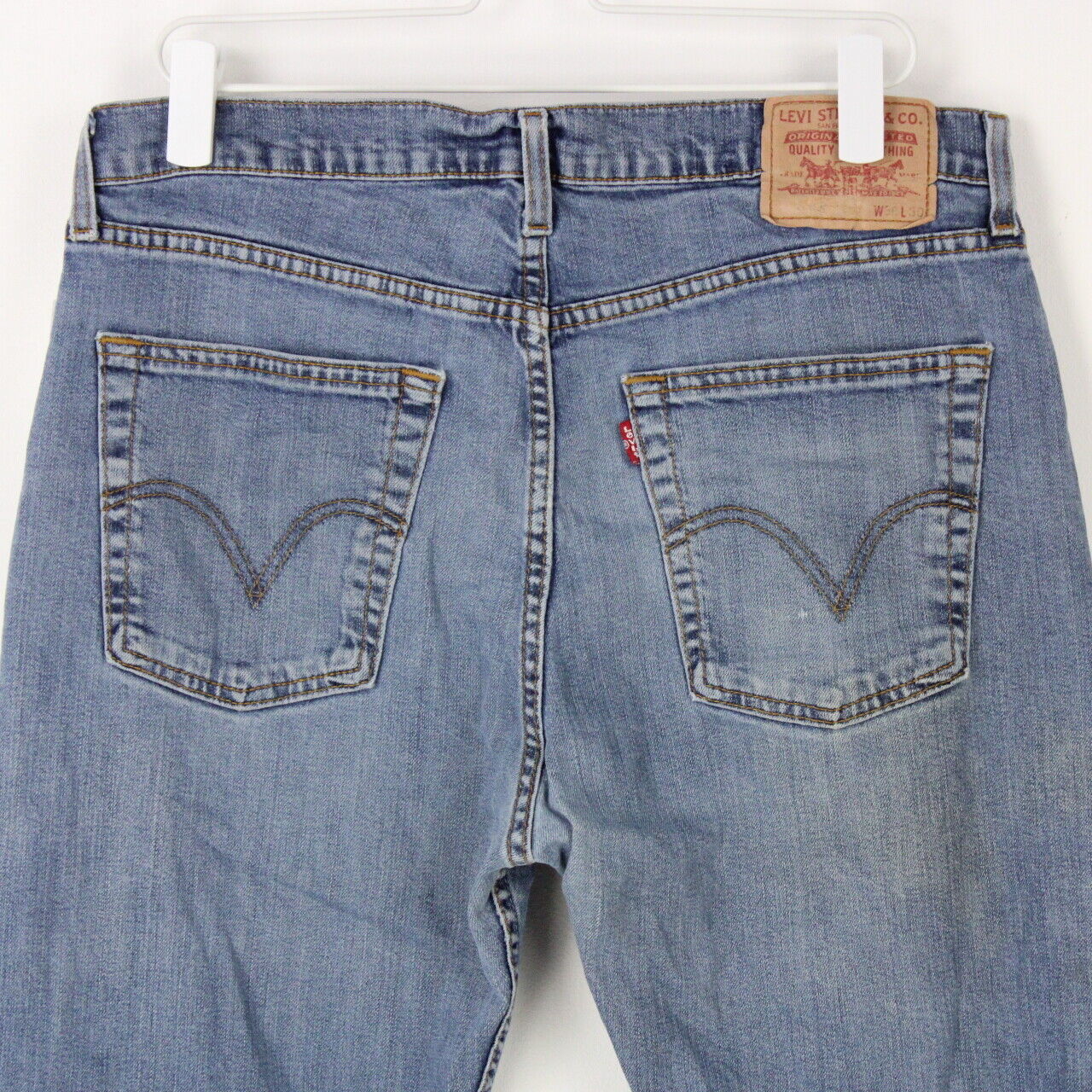 Mens LEVIS 581 Jeans Light Blue | W36 L30