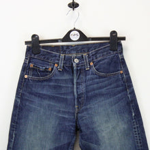 Load image into Gallery viewer, Womens LEVIS 501 Jeans Mid Blue | W26 L30
