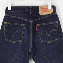 Load image into Gallery viewer, Womens LEVIS 501 Jeans Dark Blue | W29 L26
