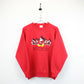 DISNEY 90s Sweatshirt Red | Medium