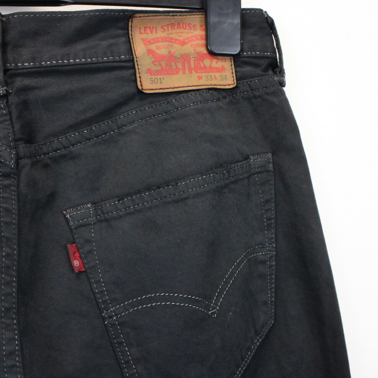 LEVIS 501 Jeans Black | W33 L34