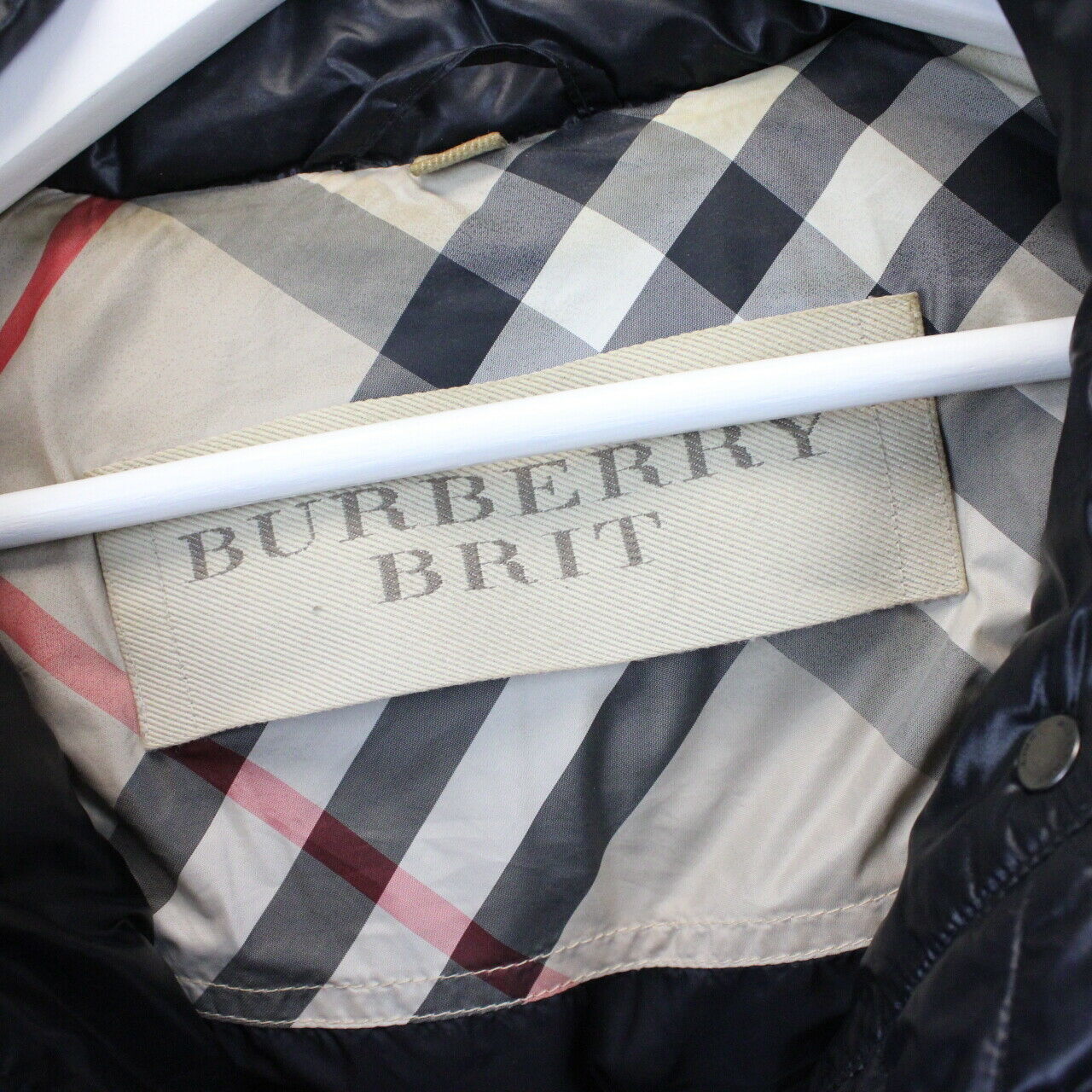 Womens BURBERRY Goose Down Bodywarmer Black | XS