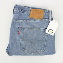 Load image into Gallery viewer, Mens LEVIS 501 CT Jeans Mid Blue | W38 L32

