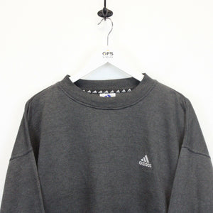 ADIDAS 90s Sweatshirt Grey | Large