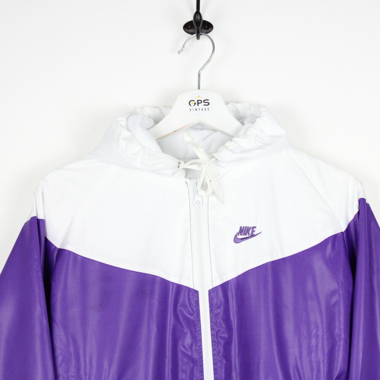 Womens NIKE Track Top Jacket Purple | XS