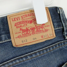 Load image into Gallery viewer, Mens LEVIS 512 Jeans Mid Blue | W32 L34

