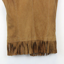 Load image into Gallery viewer, Womens Suede Western Vest Brown | XS
