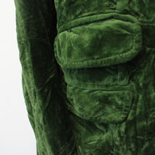 Load image into Gallery viewer, Womens NILI LOTAN Velvet Blazer Green | Small
