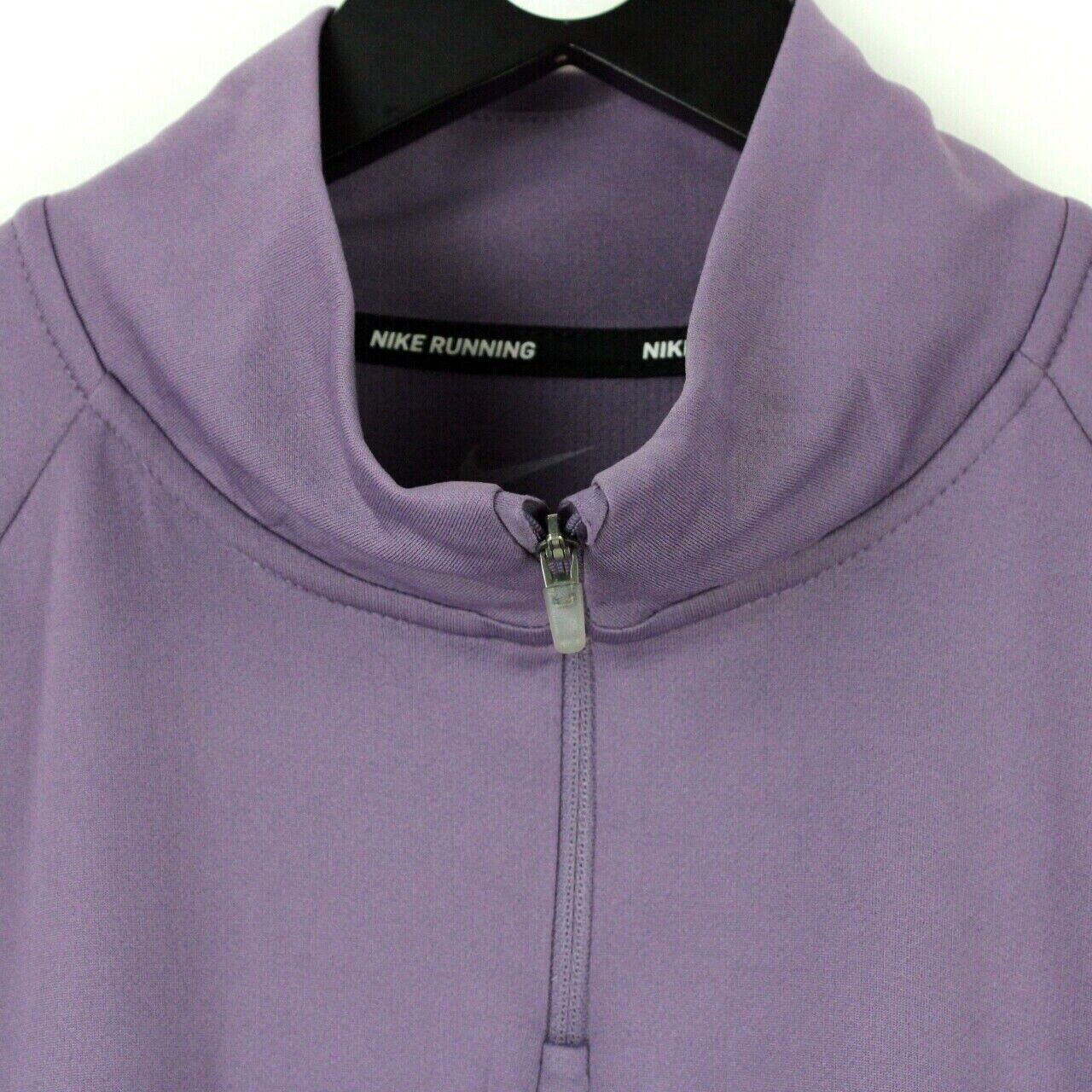 nike purple quarter zip