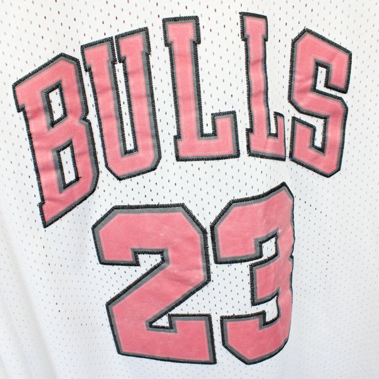 NIKE TEAM 90s Chicago BULLS Jersey White | Large