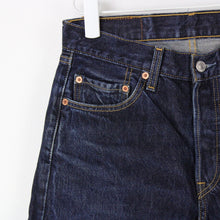 Load image into Gallery viewer, Womens LEVIS 501 Jeans Dark Blue | W29 L26
