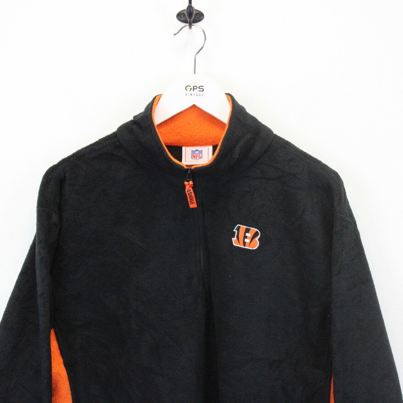 NFL Cincinnati BENGALS Fleece Black | Large